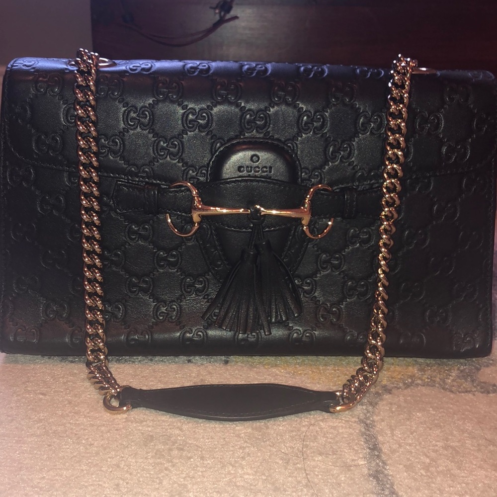Black classic Gucci Handbag